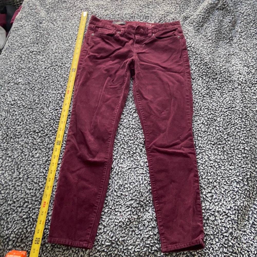 I crew toothpick corduroy